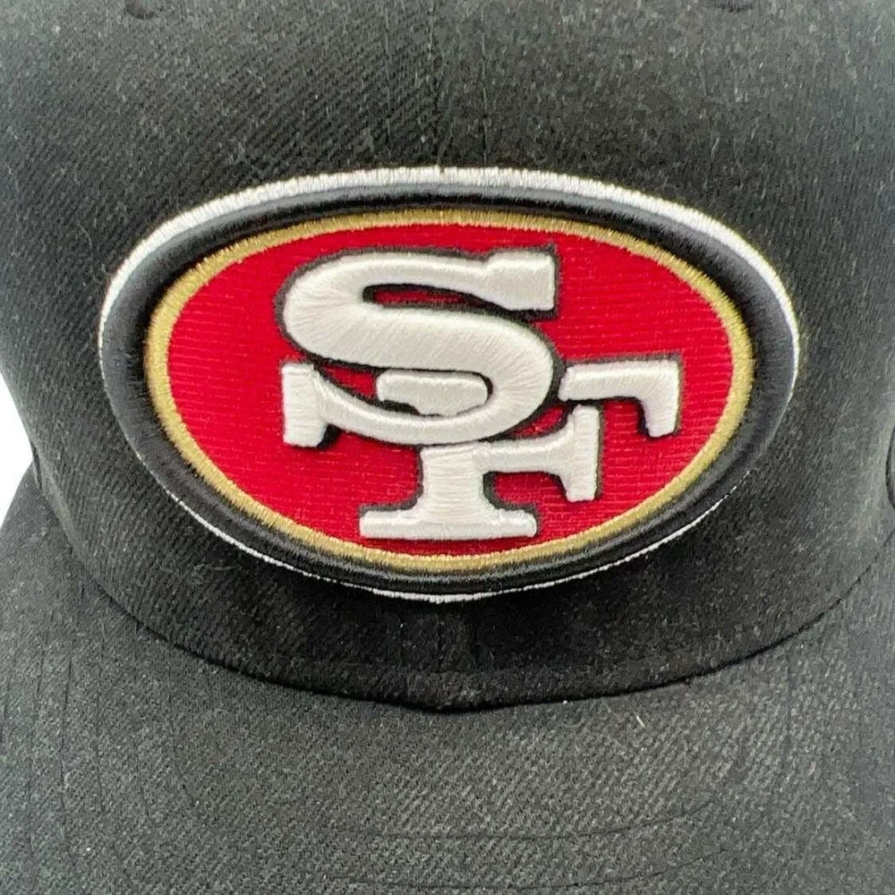 NFL San Francisco‎ 49ers New Era 59FIFTY Fitted Hat Black size 7